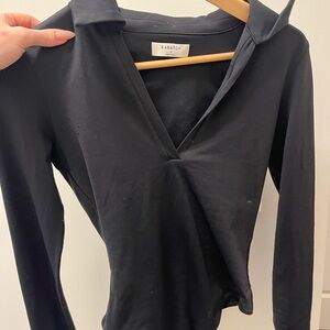 Babaton Contour Longsleeve Collar Bodysuit